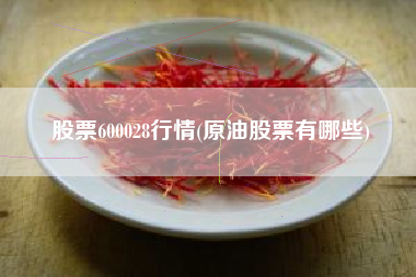 股票600028行情(原油股票有哪些)
