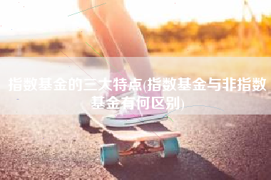 指数基金的三大特点(指数基金与非指数基金有何区别)