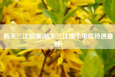 航天三江股票(航天三江哪个单位待遇最好)