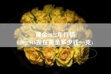 黄金2022年行情(
2022916现在黄金多少钱一克) 黄金2022年行情(
2022916现在黄金多少钱一克)