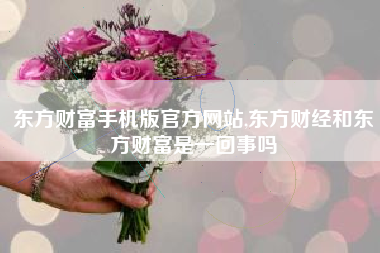 东方财富手机版官方网站,东方财经和东方财富是一回事吗