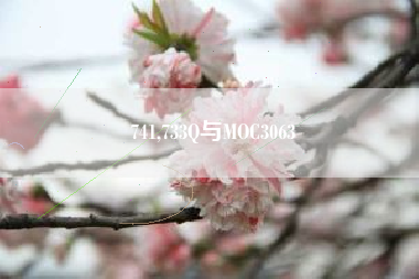 741,733Q与MOC3063