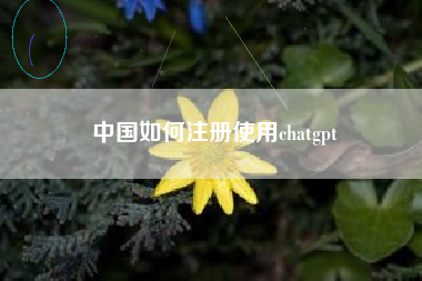 中国如何注册使用chatgpt