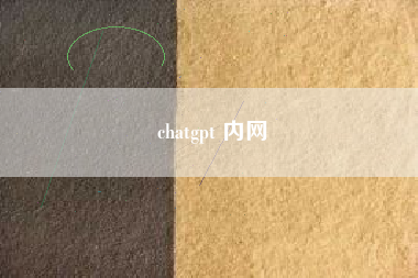 chatgpt 内网