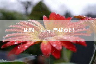 周鸿祎chatgpt自我意识