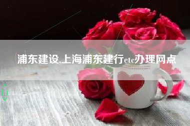 浦东建设,上海浦东建行etc办理网点