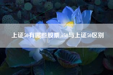 上证50有哪些股票,a50与上证50区别