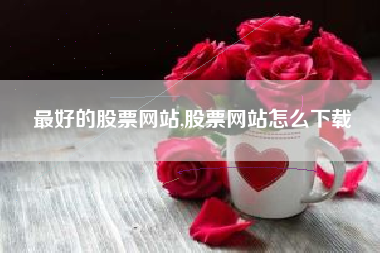 最好的股票网站,股票网站怎么下载