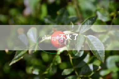 chatgpt不火了