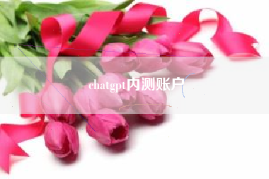 chatgpt内测账户