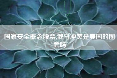 国家安全概念股票,俄乌冲突是美国的圈套吗