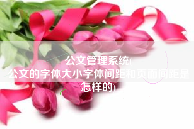 公文管理系统(
公文的字体大小字体间距和页面间距是怎样的) 公文管理系统(
公文的字体大小字体间距和页面间距是怎样的)