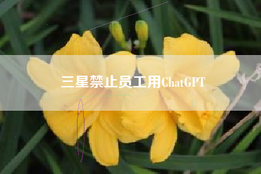 三星禁止员工用ChatGPT