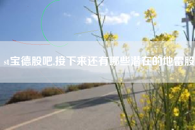 st宝德股吧,接下来还有哪些潜在的地雷股