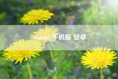 chatgpt 手机版 安卓