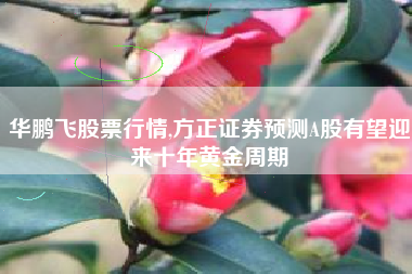 华鹏飞股票行情,方正证券预测A股有望迎来十年黄金周期