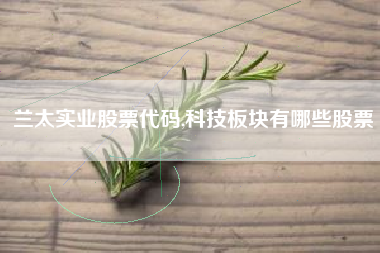兰太实业股票代码,科技板块有哪些股票