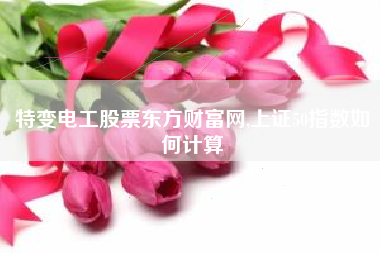特变电工股票东方财富网,上证50指数如何计算