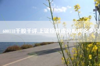 详细阅读:600118千股千评,上证综指成分股共多少只 600118千股千评,上证综指成分股共多少只