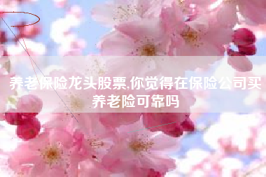 养老保险龙头股票,你觉得在保险公司买养老险可靠吗