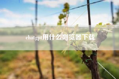 chatgpt用什么浏览器下载