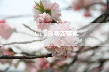 chatgpt政务新媒体