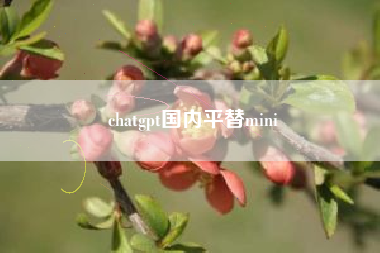 chatgpt国内平替mini