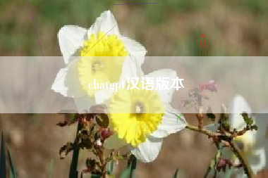 chatgpt汉语版本