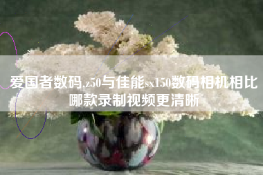 爱国者数码,z50与佳能sx150数码相机相比哪款录制视频更清晰