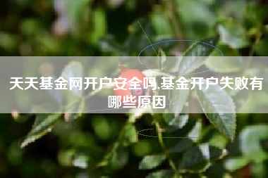 天天基金网开户安全吗,基金开户失败有哪些原因