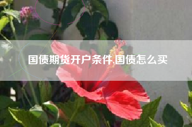 国债期货开户条件,国债怎么买