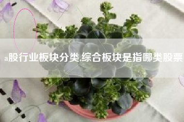 a股行业板块分类,综合板块是指哪类股票