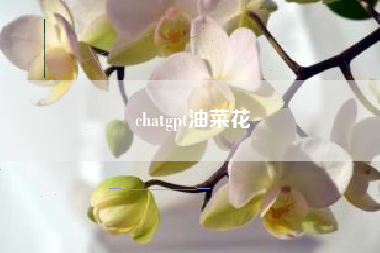 chatgpt油菜花