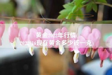 黄金2022年行情(
2022916现在黄金多少钱一克) 黄金2022年行情(
2022916现在黄金多少钱一克)
