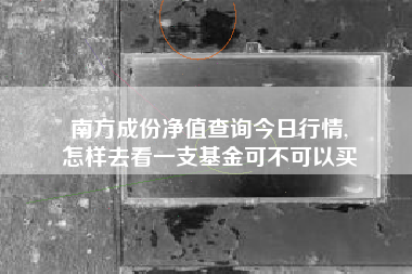 南方成份净值查询今日行情,
怎样去看一支基金可不可以买 南方成份净值查询今日行情,
怎样去看一支基金可不可以买