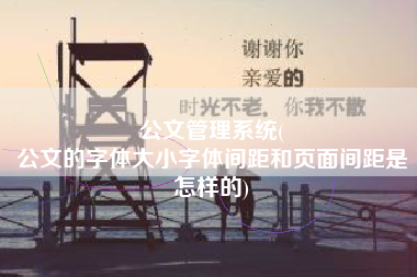 公文管理系统(
公文的字体大小字体间距和页面间距是怎样的) 公文管理系统(
公文的字体大小字体间距和页面间距是怎样的)