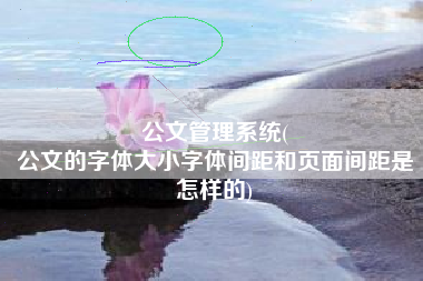 公文管理系统(
公文的字体大小字体间距和页面间距是怎样的) 公文管理系统(
公文的字体大小字体间距和页面间距是怎样的)