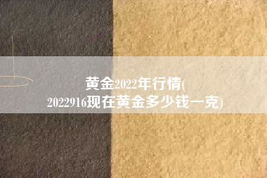 黄金2022年行情(
2022916现在黄金多少钱一克) 黄金2022年行情(
2022916现在黄金多少钱一克)
